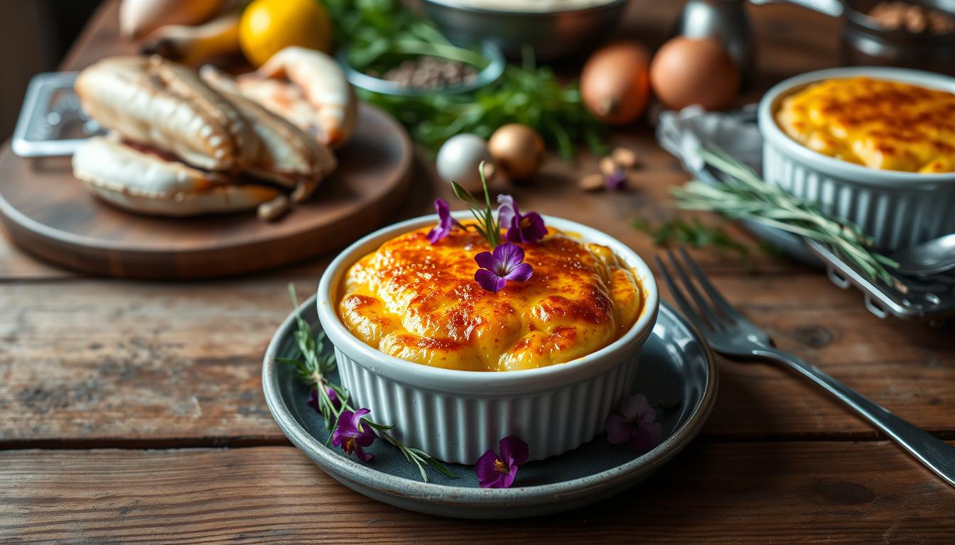 Crab Brulee Recipe