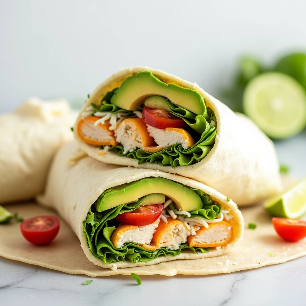 Chicken Avocado Wrap Recipe